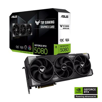Placa de Video ASUS TUF Gaming GeForce RTX™ 5080 OC Edition 16GB GDDR7