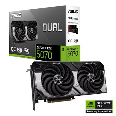Placa de Video ASUS PRIME RTX5070 O12G OC 12GB DDR7