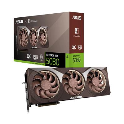 Placa de Video ASUS GeForce RTX™ 5080 16GB GDDR7 Noctua OC Edition