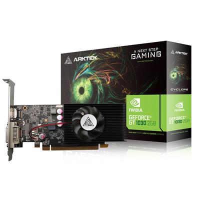 Placa de Video ARKTEK GeForce GT1030 2GB DDR5 64Bit Low Profile