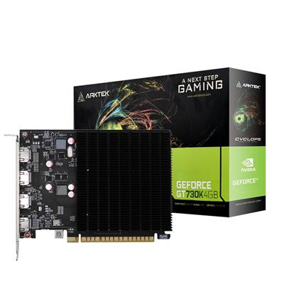 Placa de Video ARKTEK GeForce GT730K 4GB DDR3 HDMI x 4