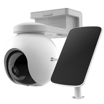 Kit Cámara Exterior EZVIZ HB8 2K+ Panel Solar
