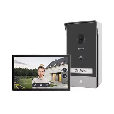 Portero Visor WiFi EZVIZ EP7 2K + panel Solar Teclado RFID 