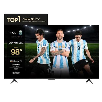 Smart TV TCL 98” QD-Mini LED 4K UHD 98C6K Google T