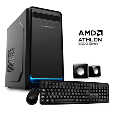 PC Underwood AMD Athlon 3000G 8Gb RAM SSD 240Gb FreeDOS