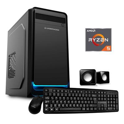PC Underwood AMD Ryzen 5 5600GT 8Gb RAM SSD 240Gb FreeDOS